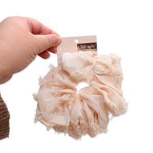 Kitsch Linen & Cotton Scrunchies Set